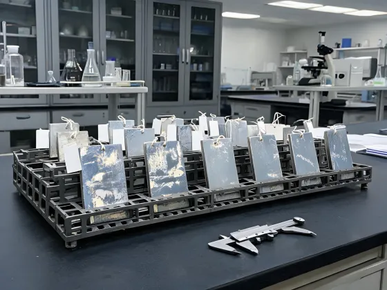 Fluoropolymer trial coupons